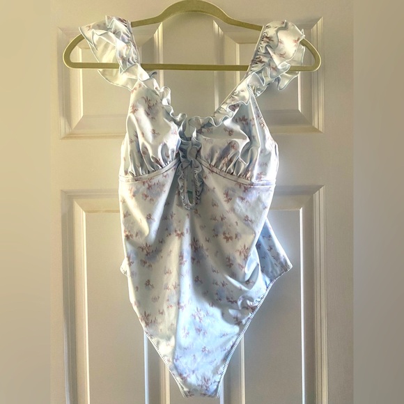 Love Shack Fancy one piece bathing suit SZ Med - Picture 3 of 4